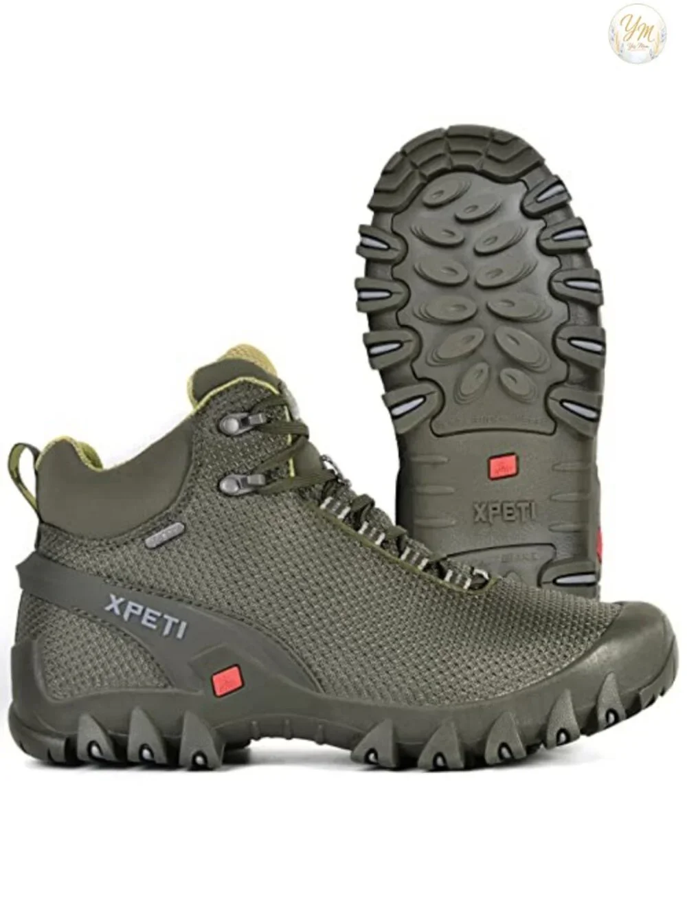 Waterproof Hiking Boots with Kevlon Fabric Upper, Lightweight, Lace-Up